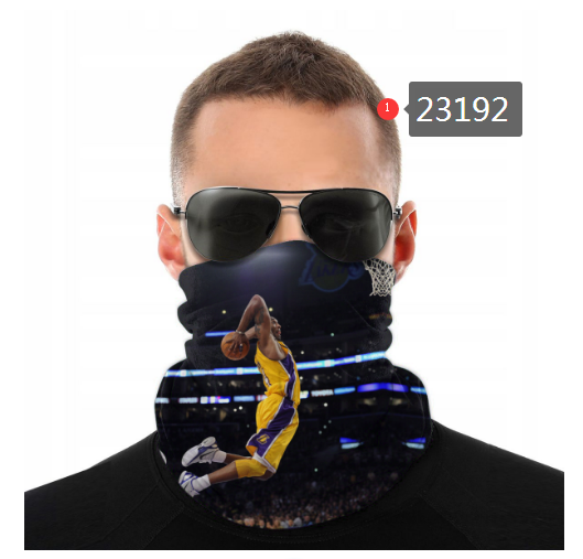 NBA 2021 Los Angeles Lakers #24 kobe bryant 23192 Dust mask with filter->nba dust mask->Sports Accessory